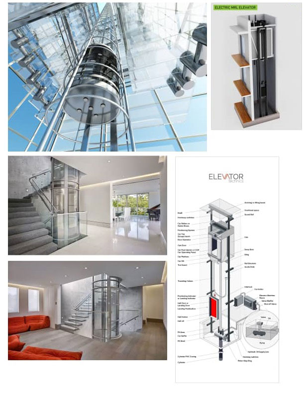 مشخصات فنی آسانسورهای هیدرولیک