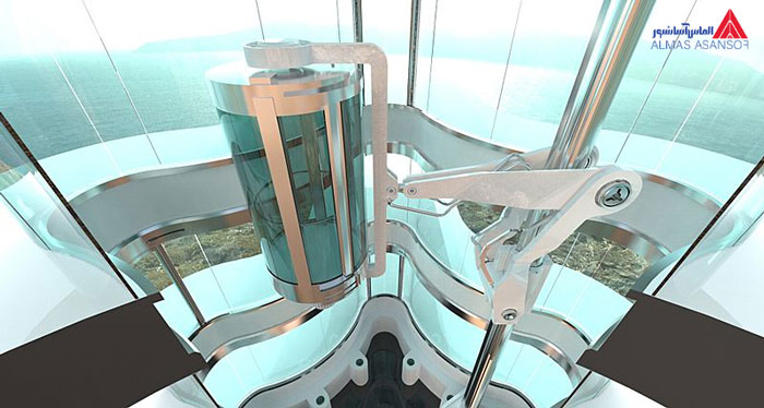 طراحی آسانسور لاکچری